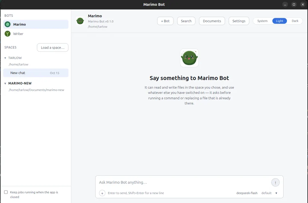 Marimo Bot